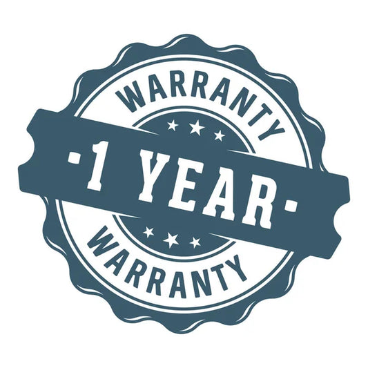 1 Year Warranty